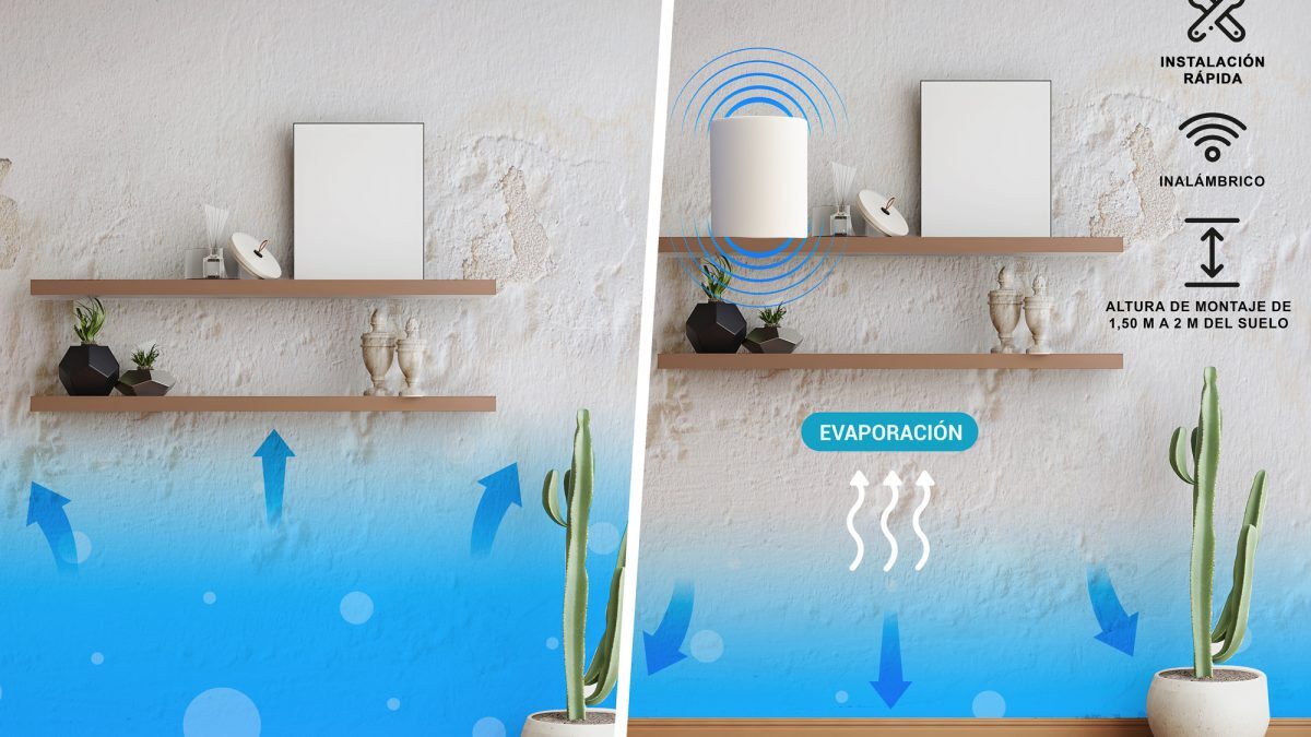 Dispositivo contra la humedad en las paredes IPG GEOSTOP