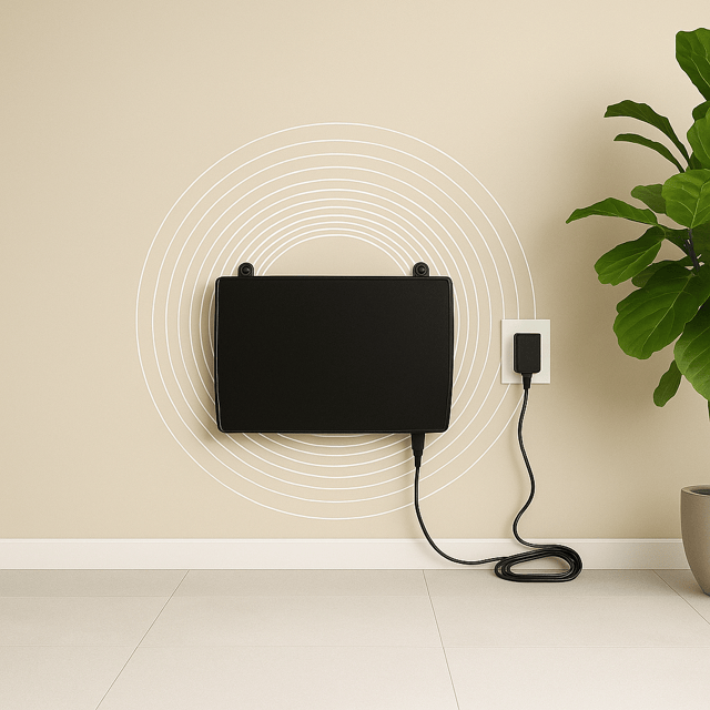 Dispositivo ATE contra la humedad en las paredes